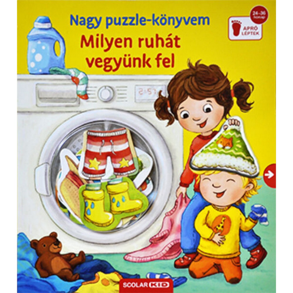 Nagy puzzle-könyvem – Milyen ruhát vegyünk fel