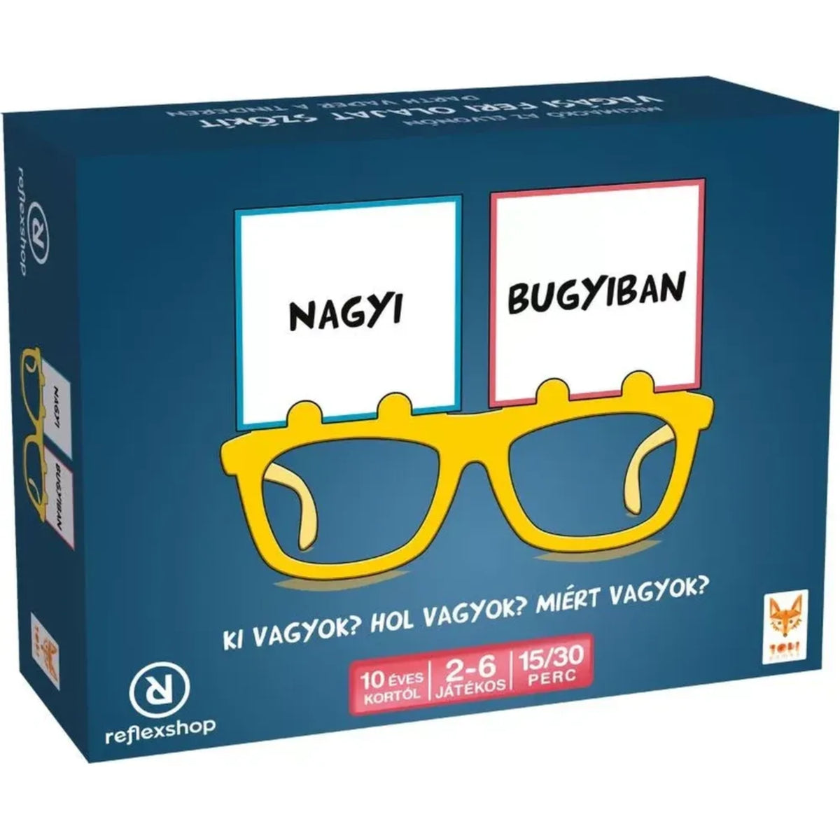 Nagyi bugyiban magyar nyelvű társasjáték