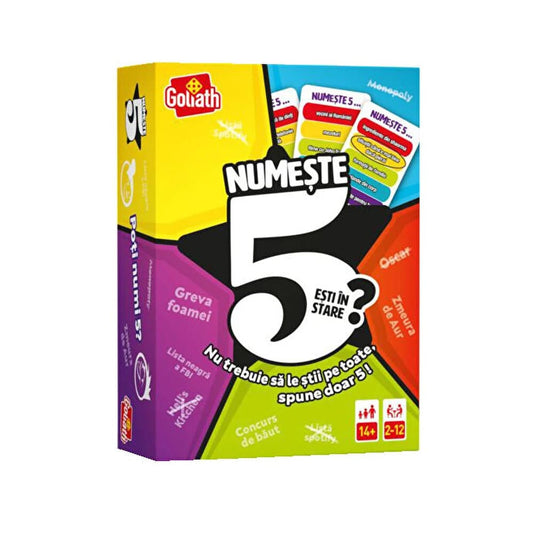 Numeste 5,  - román nyelvű társasjáték