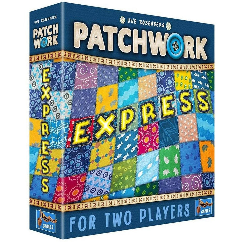 Patchwork Express Angol nyelvű társasjáték doboz eleje