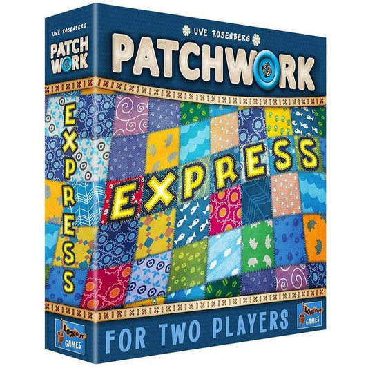Patchwork Express Angol nyelvű társasjáték doboz eleje