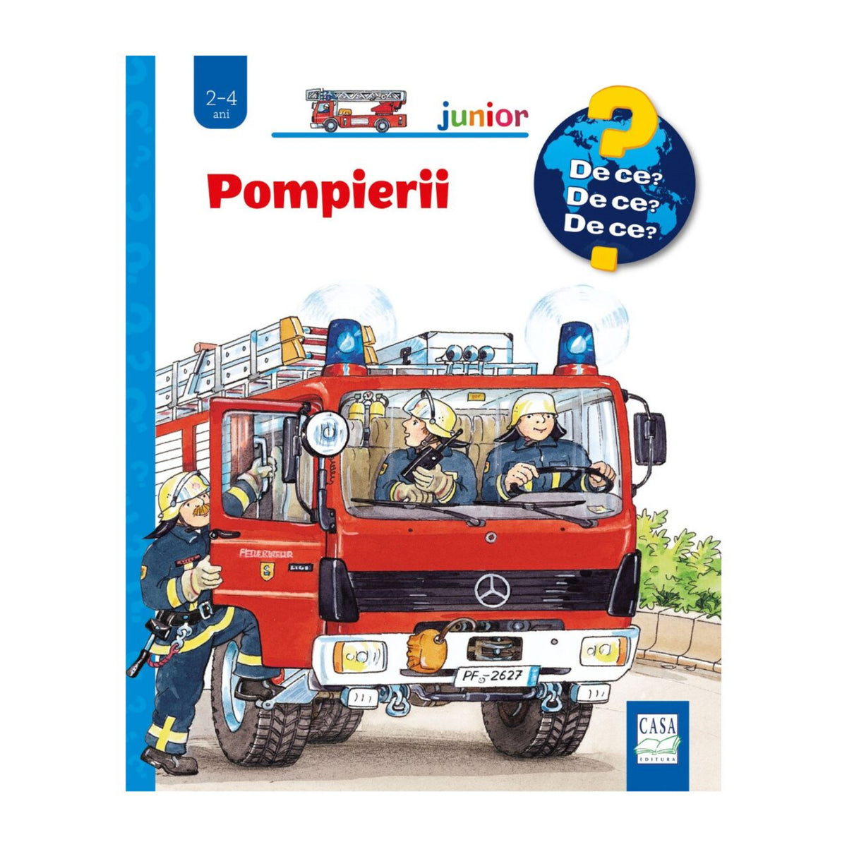 Pompierii román nyelvű könyv