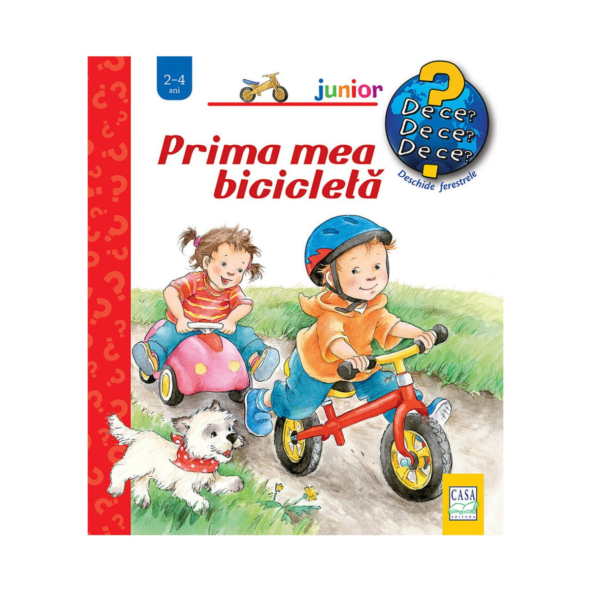 Prima mea bicicletă, román nyelvű könyv