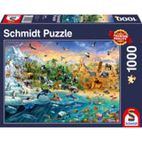 Puzzle Schmidt: Animal Kingdom 1000 darabos