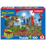 Puzzle Schmidt Dinosaurs from Prehistoric Times Saichania, 100 darabos