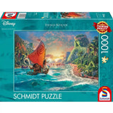 Puzzle Schmidt Thomas Kinkade Disney Moana, 1000 piese