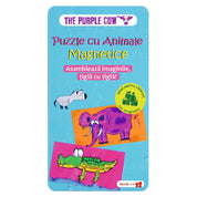 Puzzle cu Animale Magnetice - játék gyerekeknek