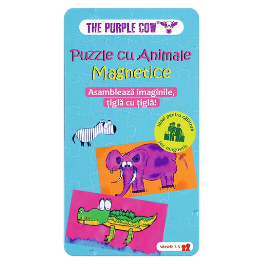 Puzzle cu Animale Magnetice - játék gyerekeknek