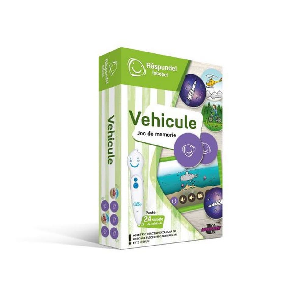 Raspundel Istetel Vehicule: Joc de memorie - játék