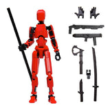 3D Robotfigura R13 - Piros