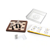 Smart Games Chess Peace fejlesztőjáték sakkfigurákkal, feladatfüzettel és átlátszó elemekkel logikai kihívásokhoz.