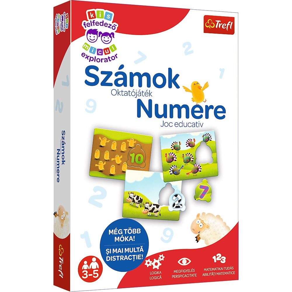 Tanuljuk a számokat - Többnyelvű oktatójáték
