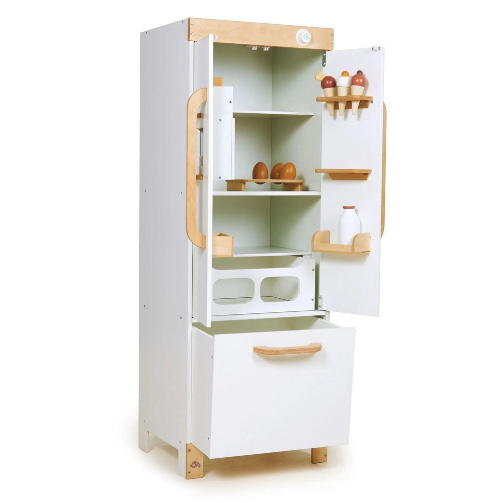 Tender Leaf Toys Refrigerator, Fa hűttőszekény TL8208