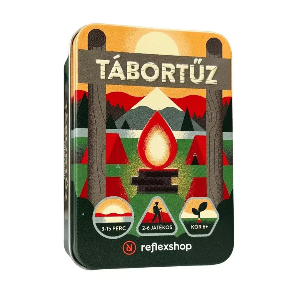 Tábortűz, magyar nyelvű társasjáték