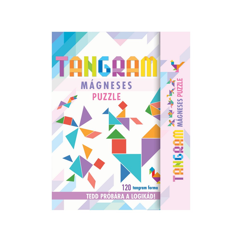 Tangram - Mágneses puzzle magyar nyelvű társasjáték