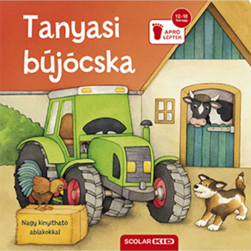 Tanyasi bújócska magyar nyelvű könyv