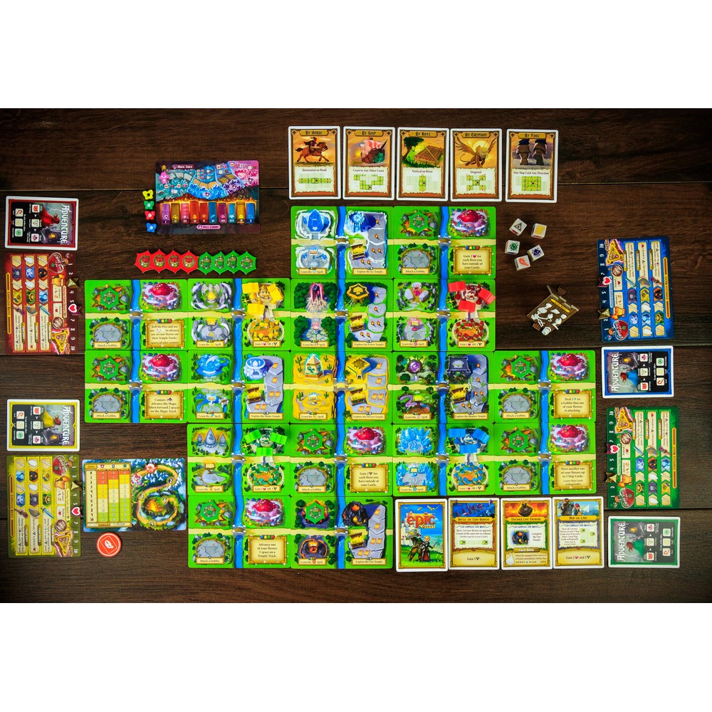 Tiny Epic Quest Deluxe Edition angol nyelvű társasjáték