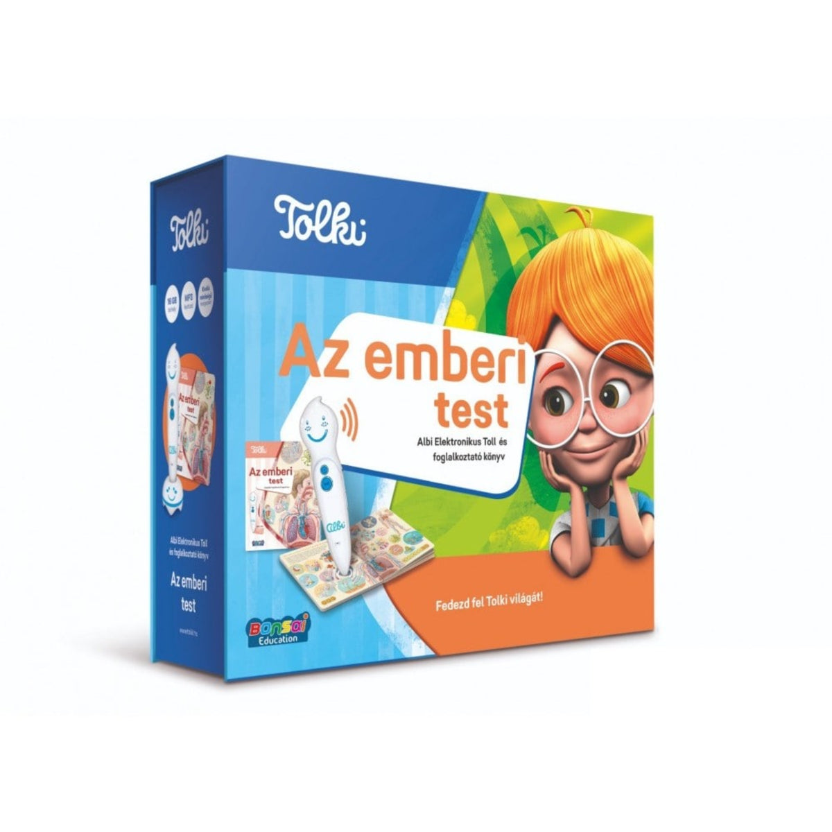 Tolki: Az emberi test szett (könyv +toll)