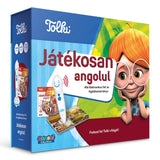 Tolki Jatekosan angolul szett (könyv +toll)
