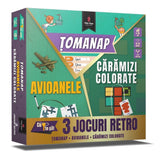 Țomanap • Avioanele • Cărămizi Colorate  román nyelvű társasjáték