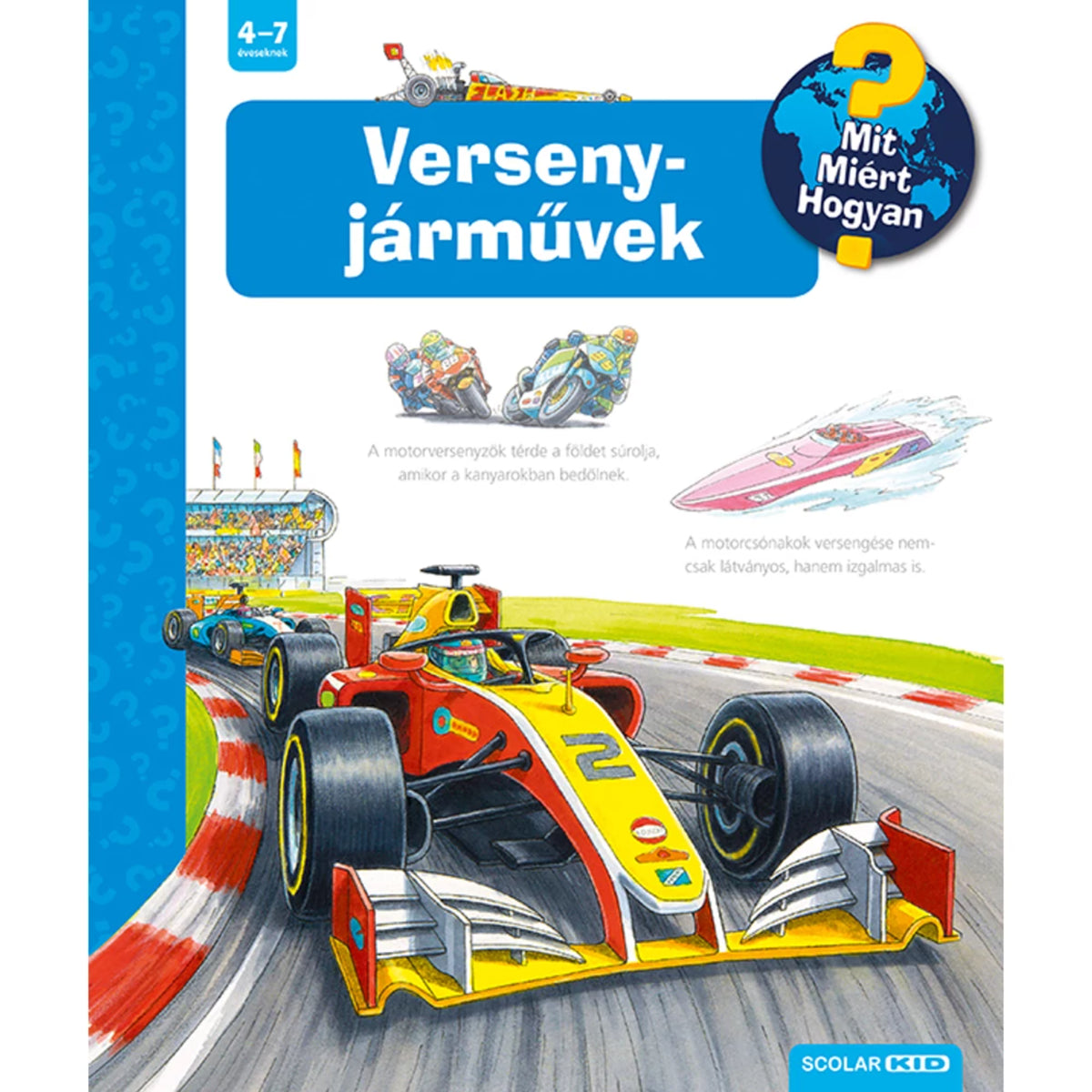 Versenyjárművek, Mit? Miért? Hogyan? (55.) magyar nyelvű könyv