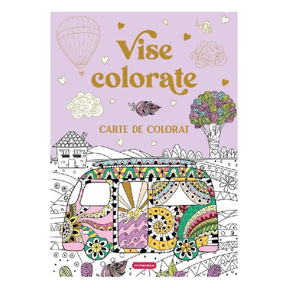 Vise colorate - Carte de colorat - kifestős könyv