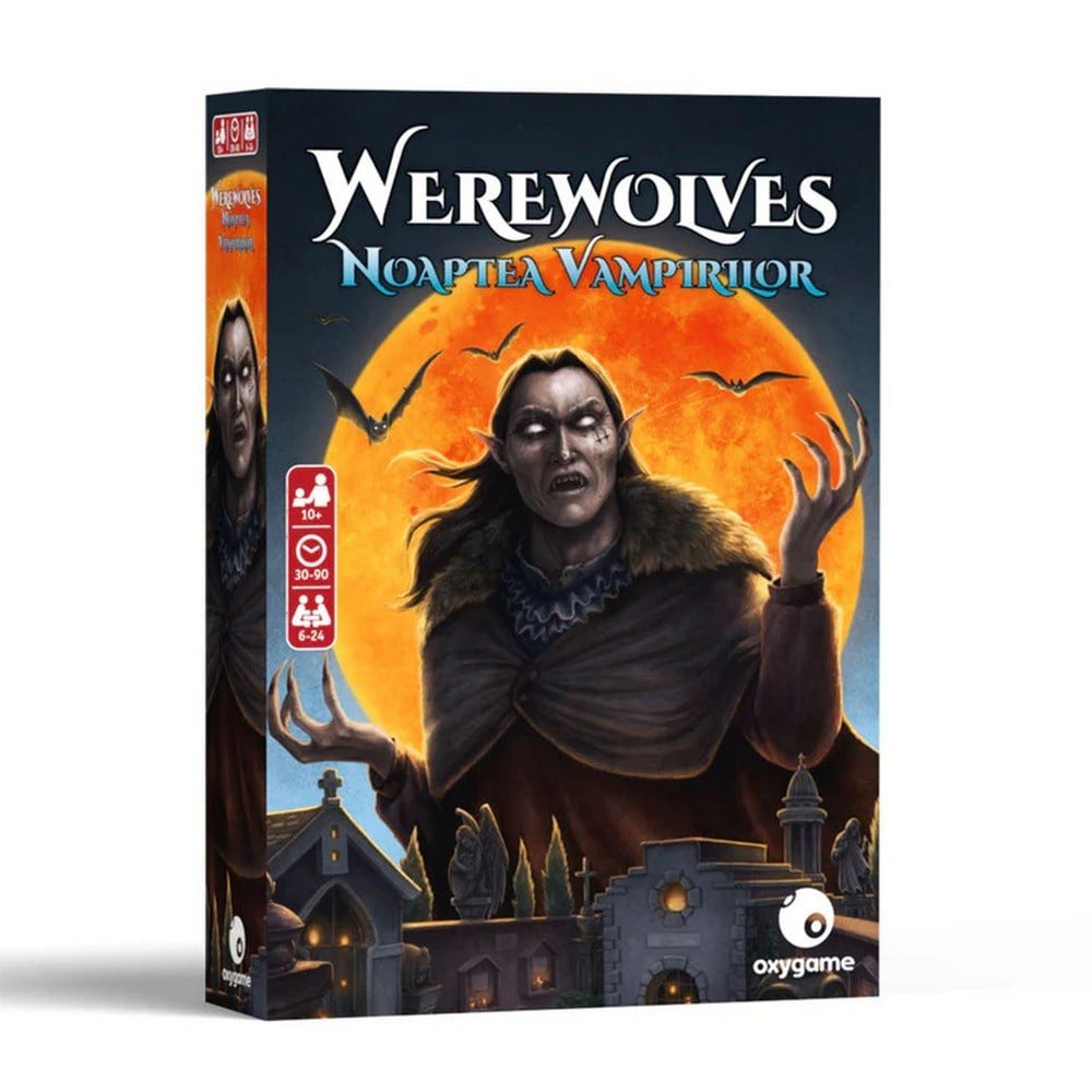 Werewolves: Noaptea Vampirilor román nyelvű társasjáték
