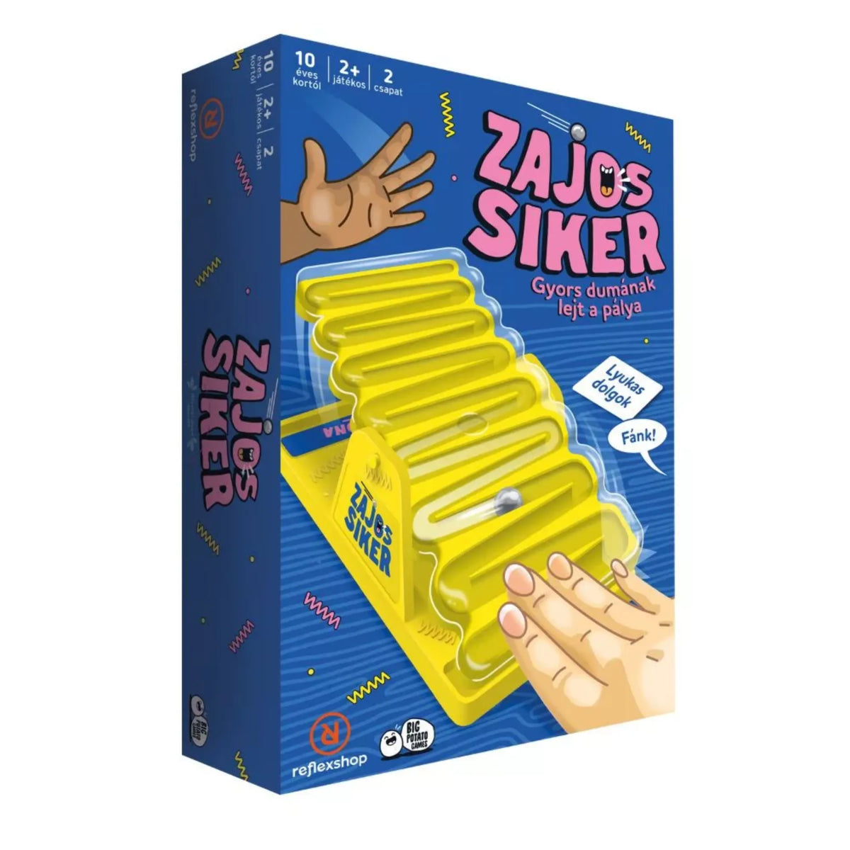 Zajos siker magyar nyelvű társasjáték