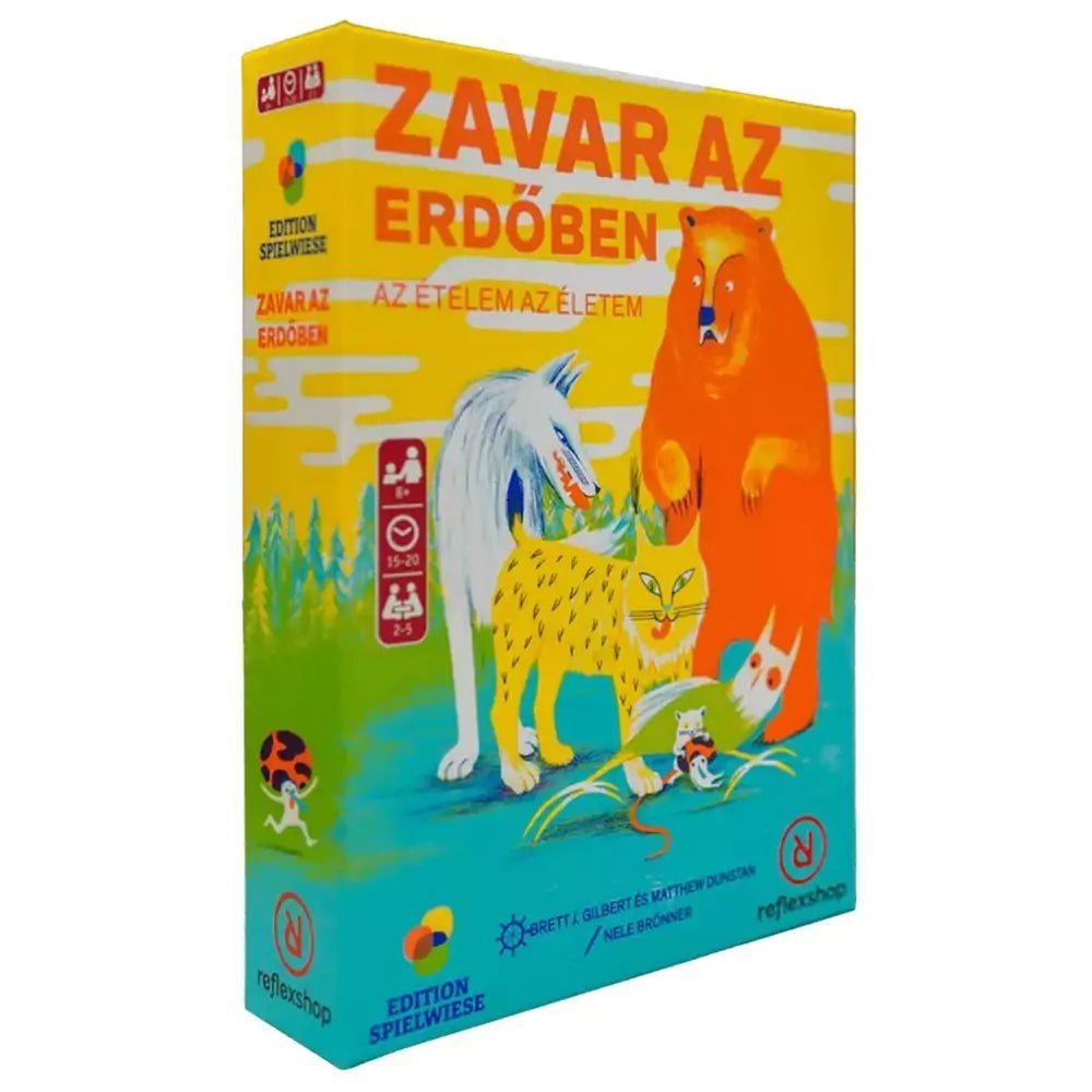Zavar az erdőben magyar nyelvű társasjáték