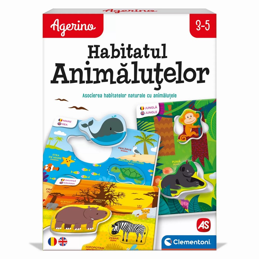 Agerino - Habitatul Animăluțelor - játék gyerekeknek