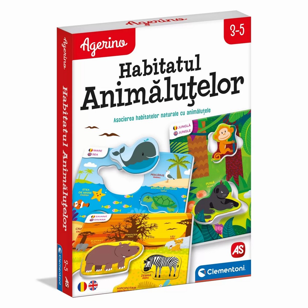 Agerino - Habitatul Animăluțelor - játék gyerekeknek