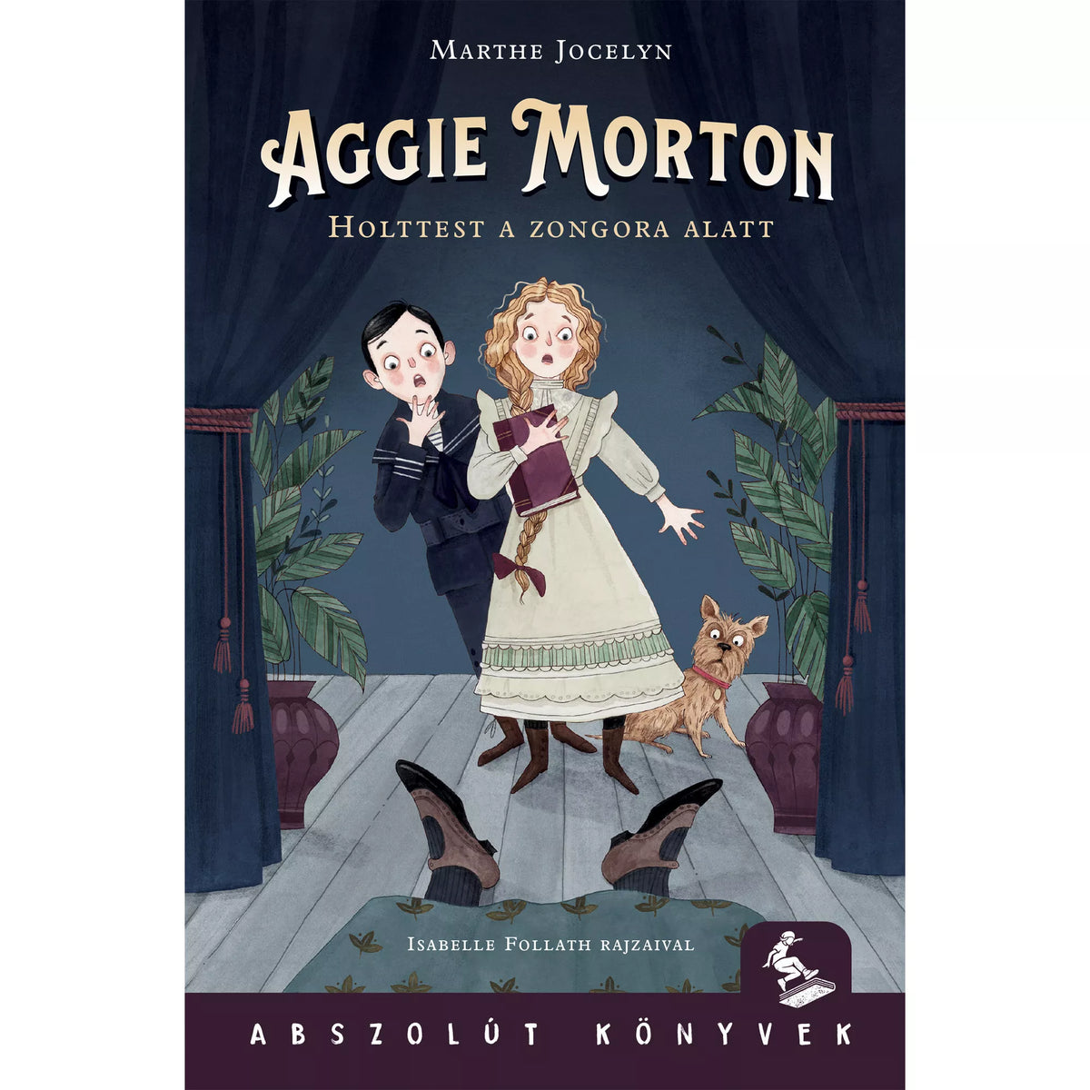 Aggie Morton: Holttest a zongora alatt, magyar nyelvű könyv