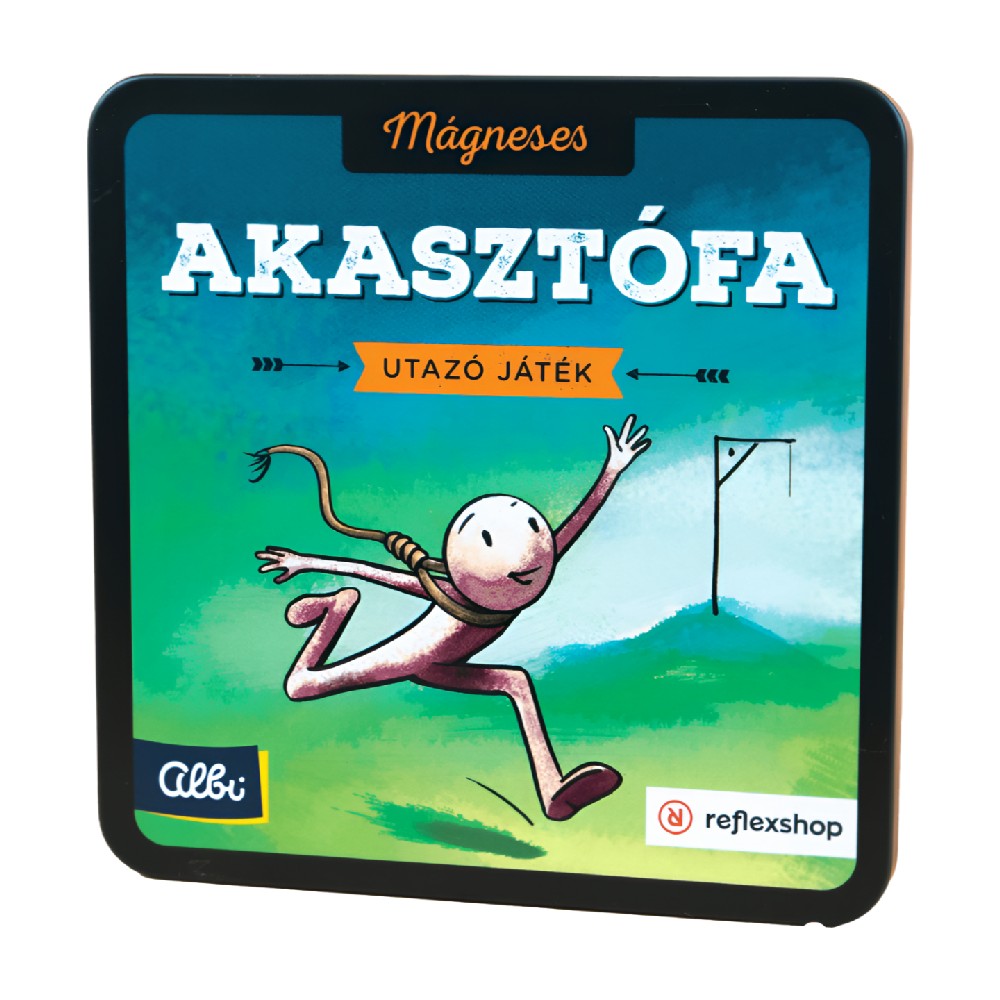 Akasztófa - mágneses utazó játék magyar nyelvű társasjáték