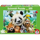 Puzzle Schmidt: Állati Móka!, 200 darabos