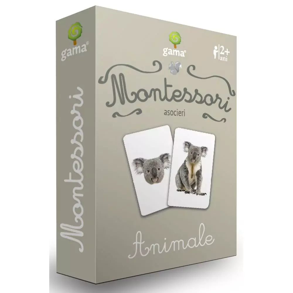 Animale - joc educativ Montessori, asocieri - játék