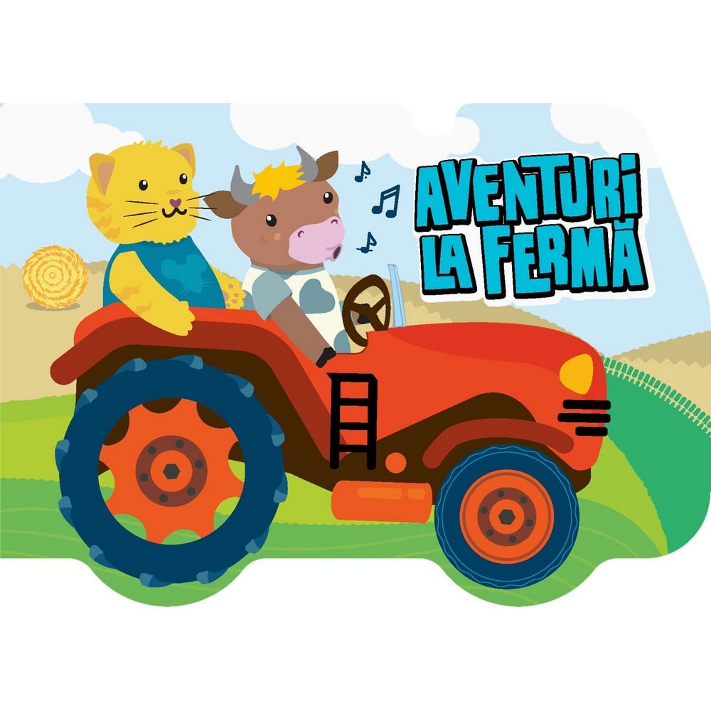 Carte cartonată Aventuri la fermă - könyv