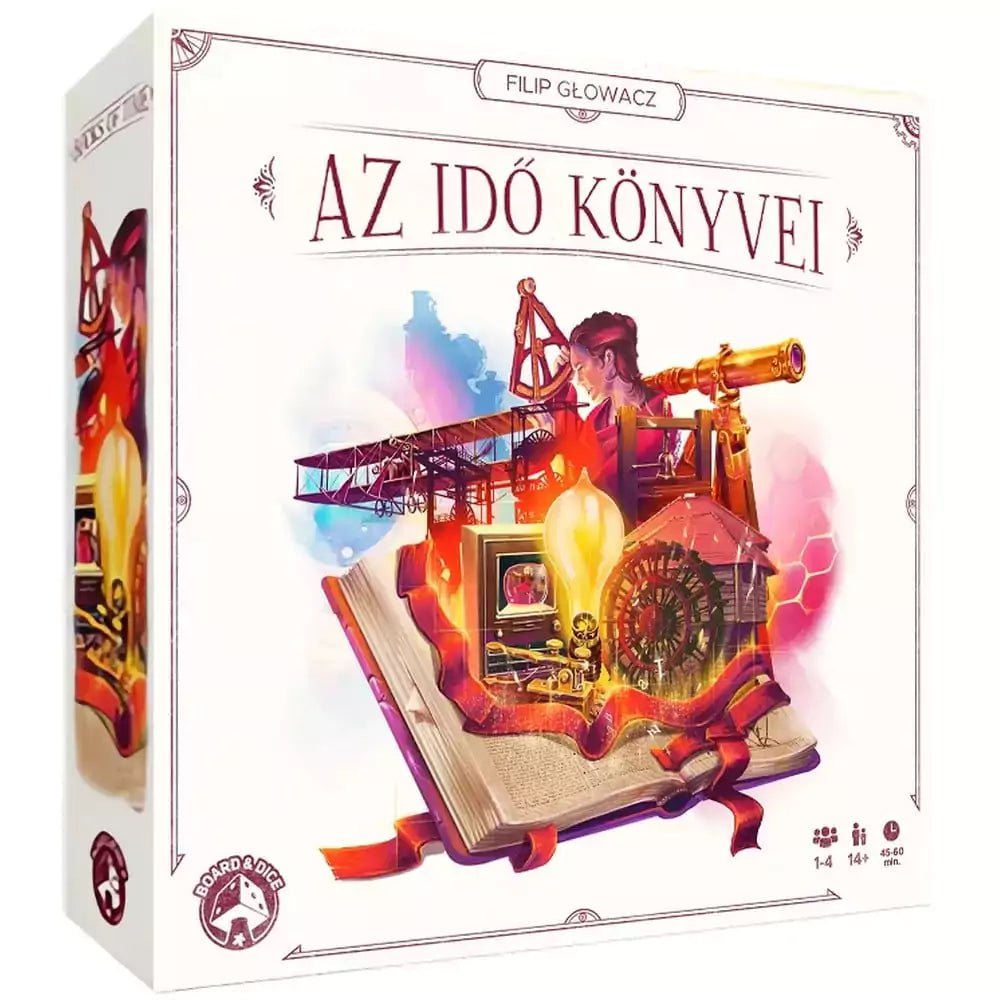 Az idő könyvei magyar nyelvű társasjáték