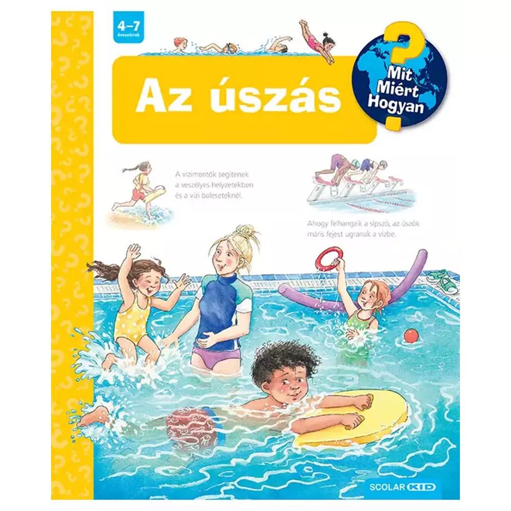 Az úszás Mit? Miért? Hogyan? (64.) magyar nyelvű könyv