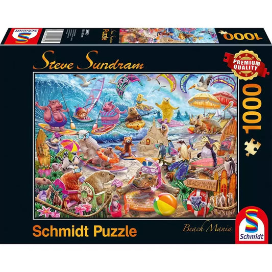 Puzzle Schmidt: Steve Sundram - Beach Mania, 1000 darab