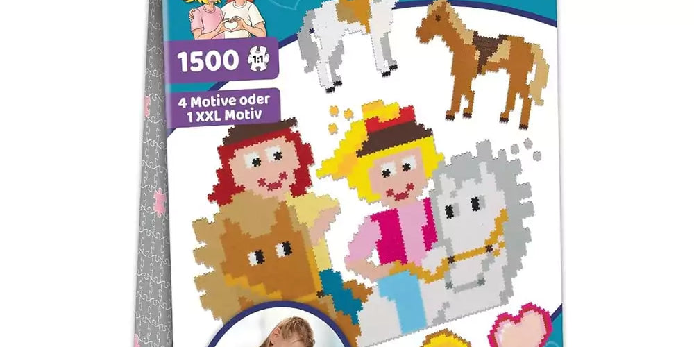 Puzzle Jixelz: Bibi & Tina, 1500 darab