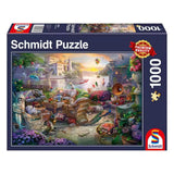 Puzzle Schmidt - Biroul unui pasionat de puzzle, 1000 de piese
