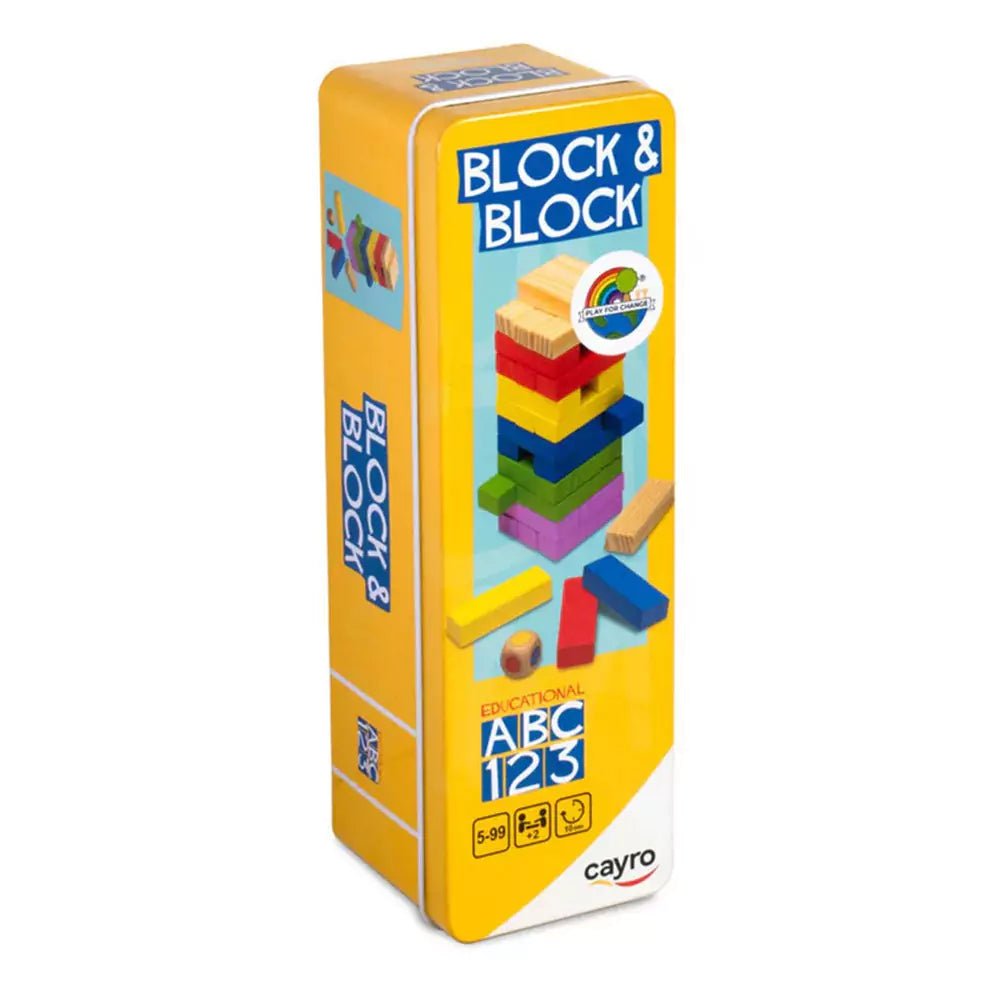 Block & Block fém dobozos ügyességi társasjáték