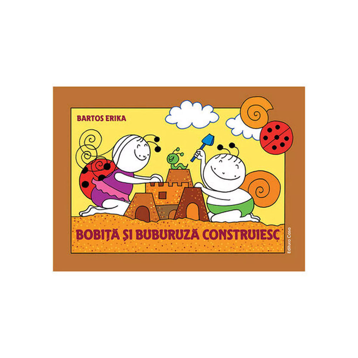 Bobiță și Buburuză construiesc, román nyelvű könyv