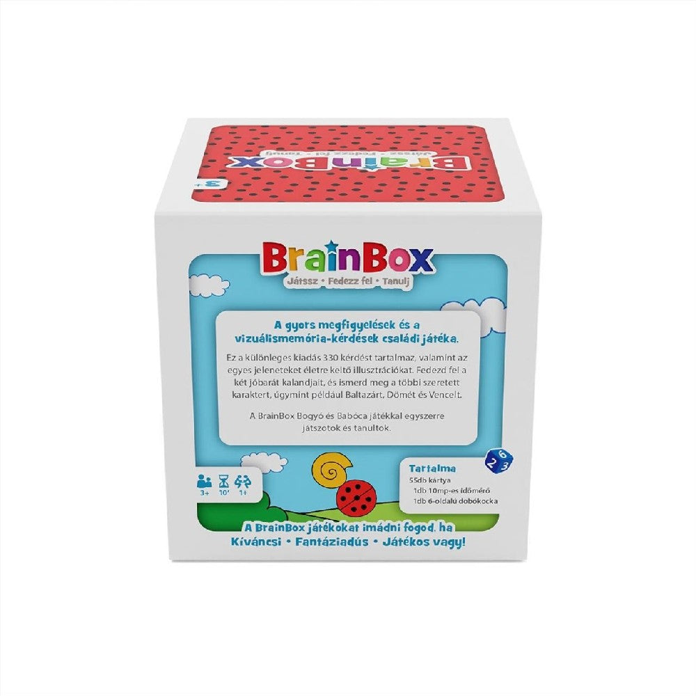 BrainBox Bogyó és Babóca magyar nyelvű társasjáték