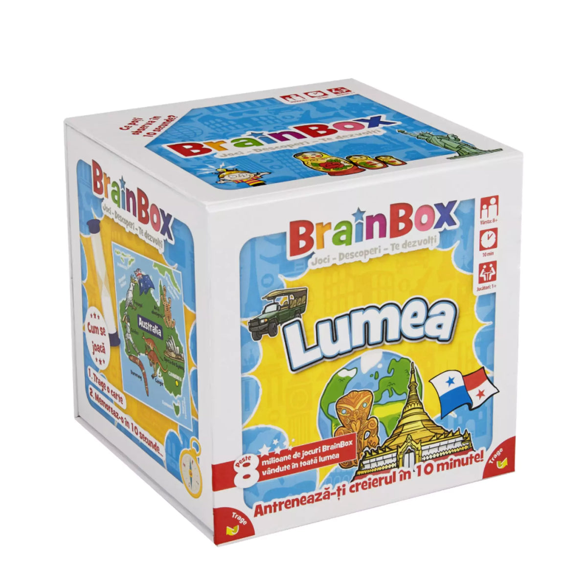 BrainBox Lumea román nyelvű társasjáték