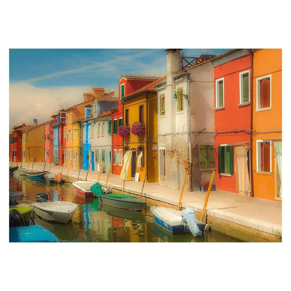 Puzzle Schmidt: Bright Houses on the Island of Burano, 1000 darab