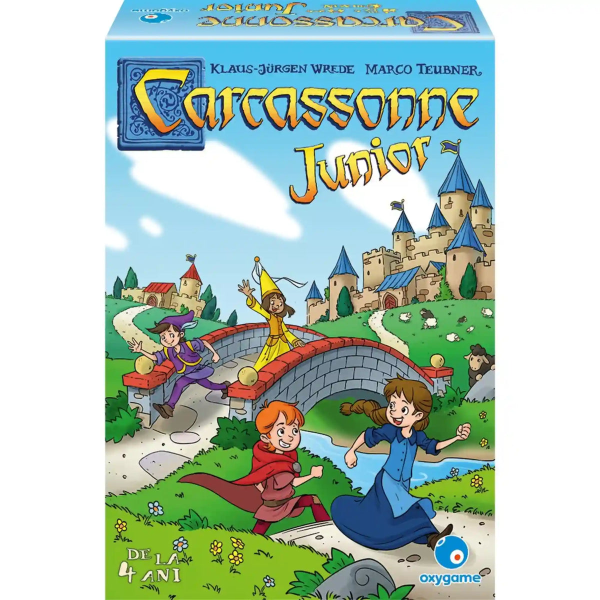 Carcassonne Junior (Új kiadás) román nyelvű társasjáték
