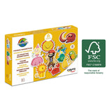 Cayro mágneses figurák, 35 darabos