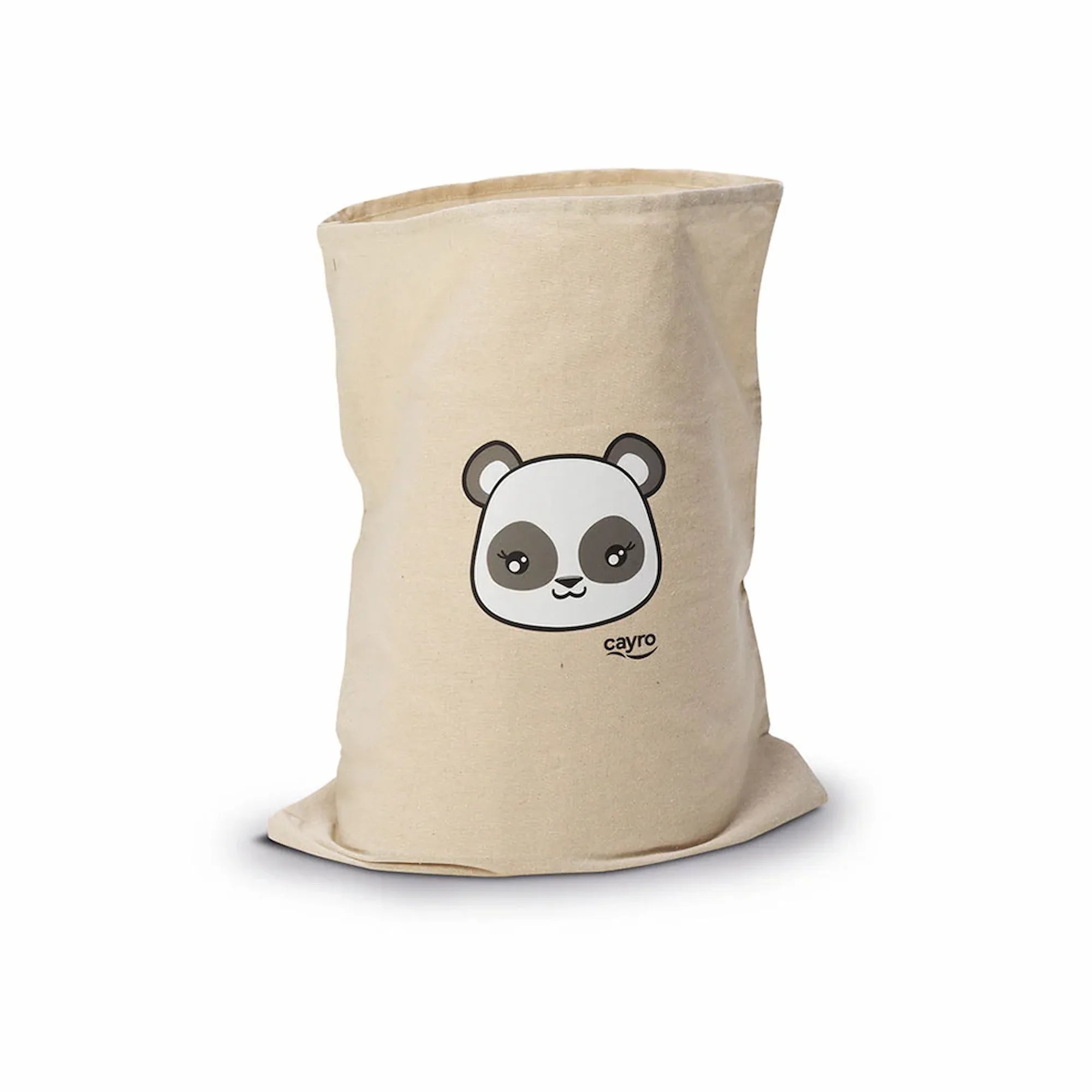 Cayro, Ugrózsákok, 4 darab zsákkal – bézs színű ugrózsák panda mintával, fehér háttéren bemutatva.
