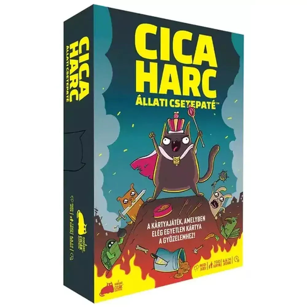 Cicaharc: Állati csetepaté társasjáték